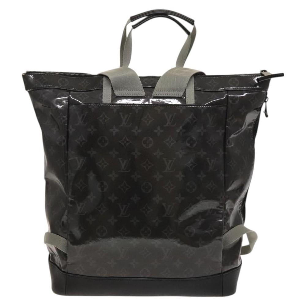 LOUIS VUITTON Monogram Eclipse Glaze Zipped Tote Backpack M43900 LV Auth 129972 - Picture 2 of 16